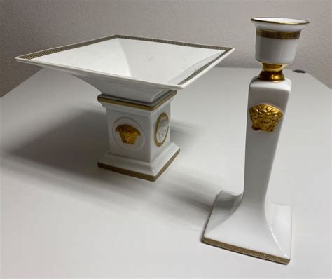 auktion rosenthal versace gorgona porzellan|ROSENTHAL MEETS VERSACE: KONFEKTSCHALE .